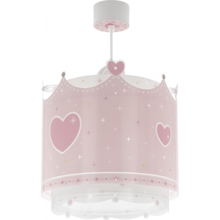 Dalber 61102 - Pendel til børn LITTLE QUEEN 1xE27/60W/230V