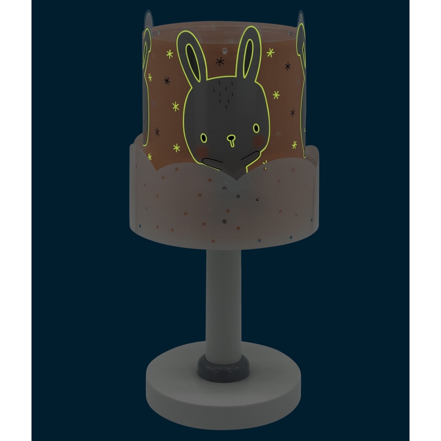 Dalber 61151S - Børnelampe BUNNY 1xE14/40W/230V orange