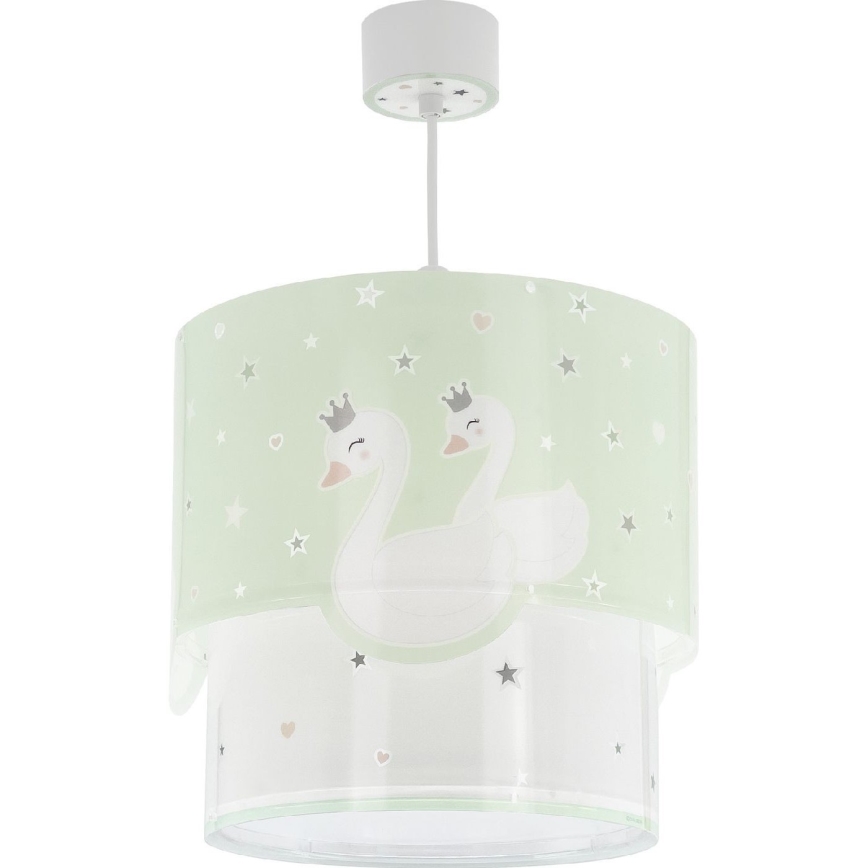 Dalber 61712H - Børnependel SWEET LOVE 1xE27/60W/230V grøn