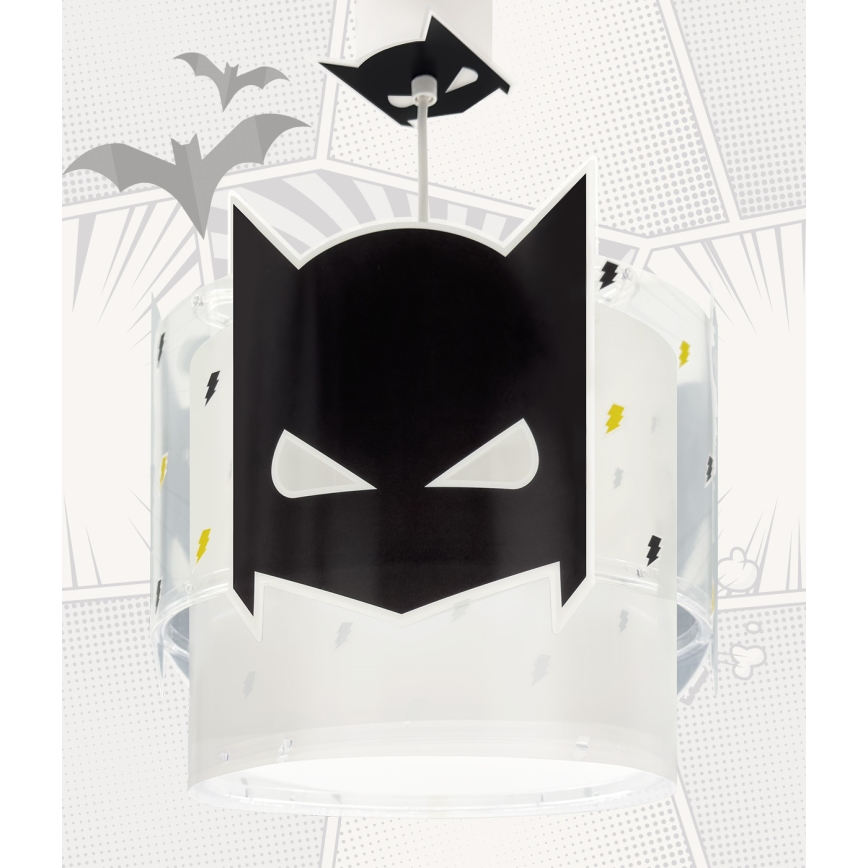 Dalber 61802 - Pendel til børn DARK HERO 1xE27/15W/230V