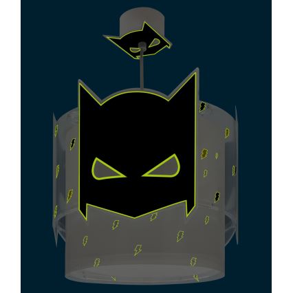 Dalber 61802 - Pendel til børn DARK HERO 1xE27/15W/230V