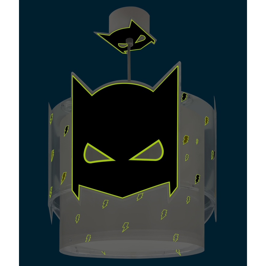 Dalber 61802 - Pendel til børn DARK HERO 1xE27/15W/230V