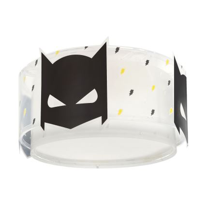Dalber 61806 - Loftlampe til børn DARK HERO 2xE27/15W/230V