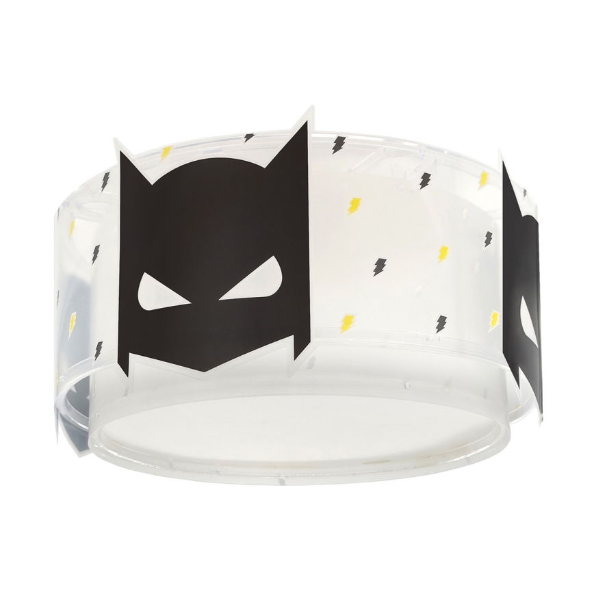Dalber 61806 - Loftlampe til børn DARK HERO 2xE27/15W/230V