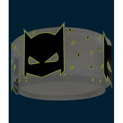 Dalber 61806 - Loftlampe til børn DARK HERO 2xE27/15W/230V