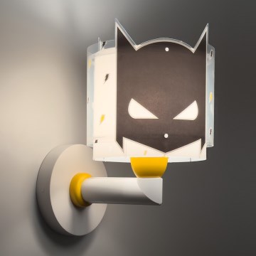 Dalber 61809 - Børnevæglampe DARK HERO 1xE27/15W/230V