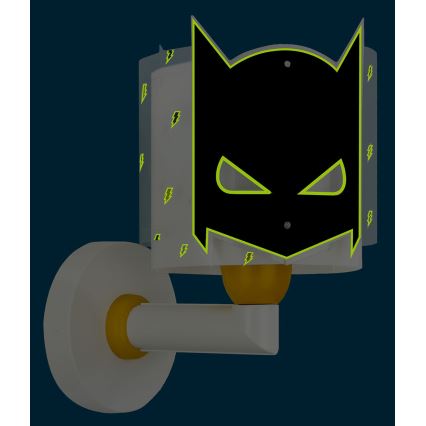 Dalber 61809 - Børnevæglampe DARK HERO 1xE27/15W/230V