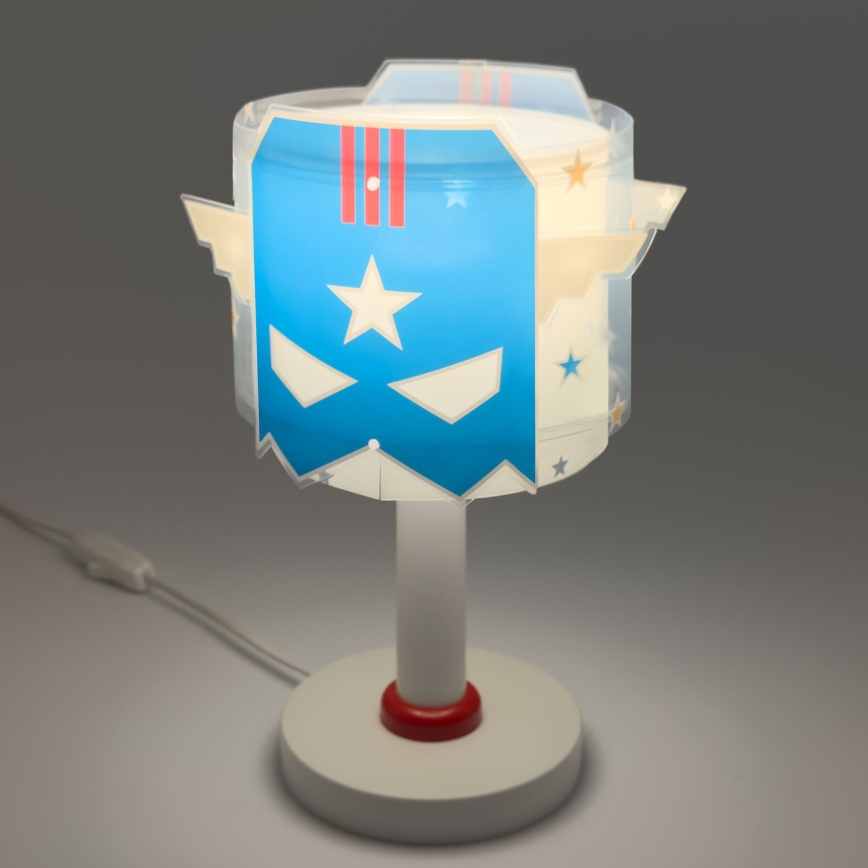 Dalber 61811N - LED-børnelampe BLUE HERO 1xG4/4W/230V hvid/blå