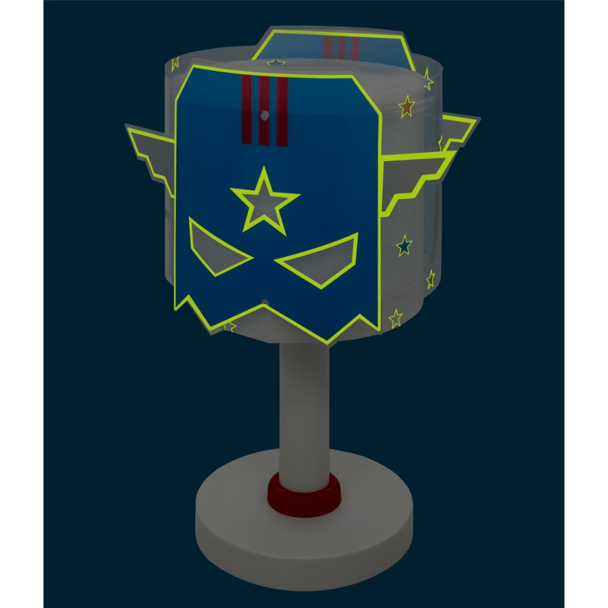 Dalber 61811N - LED-børnelampe BLUE HERO 1xG4/4W/230V hvid/blå