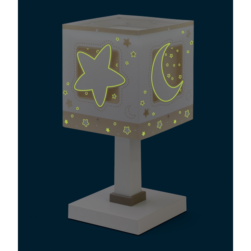 Dalber 63231NB - LED børnelampe MOONLIGHT 1xG4/4W/230V beige