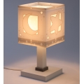 Dalber 63231NE - LED-børnelampe MOONLIGHT 1xG4/4W/230V grå