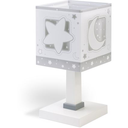 Dalber 63231NE - LED-børnelampe MOONLIGHT 1xG4/4W/230V grå