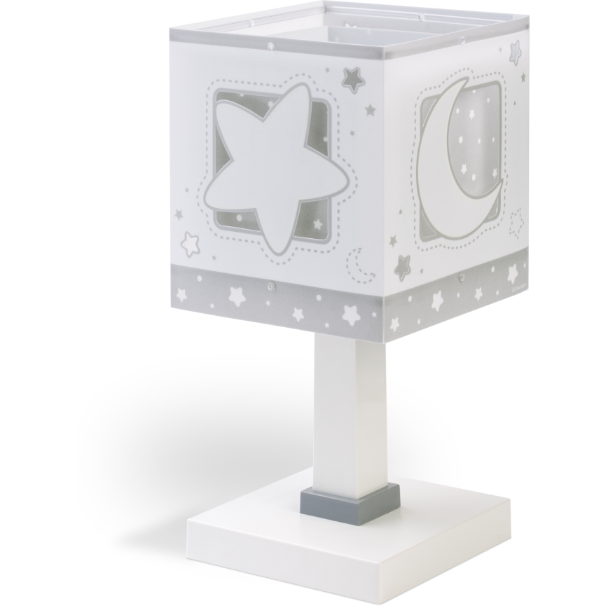 Dalber 63231NE - LED-børnelampe MOONLIGHT 1xG4/4W/230V grå