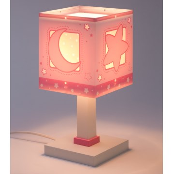 Dalber 63231NS - LED børnelampe MOONLIGHT 1xG4/4W/230V lyserød