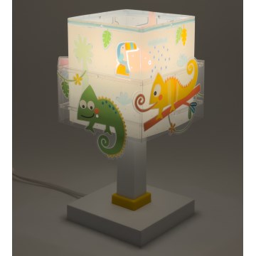 Dalber 63311N - LED-børnelampe HAPPY JUNGLE 1xG4/4W/230V multifarvet