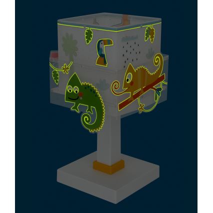 Dalber 63311N - LED-børnelampe HAPPY JUNGLE 1xG4/4W/230V multifarvet