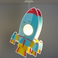 Dalber 63357 - Pendel til børn ROCKET 1xE27/15W/230V