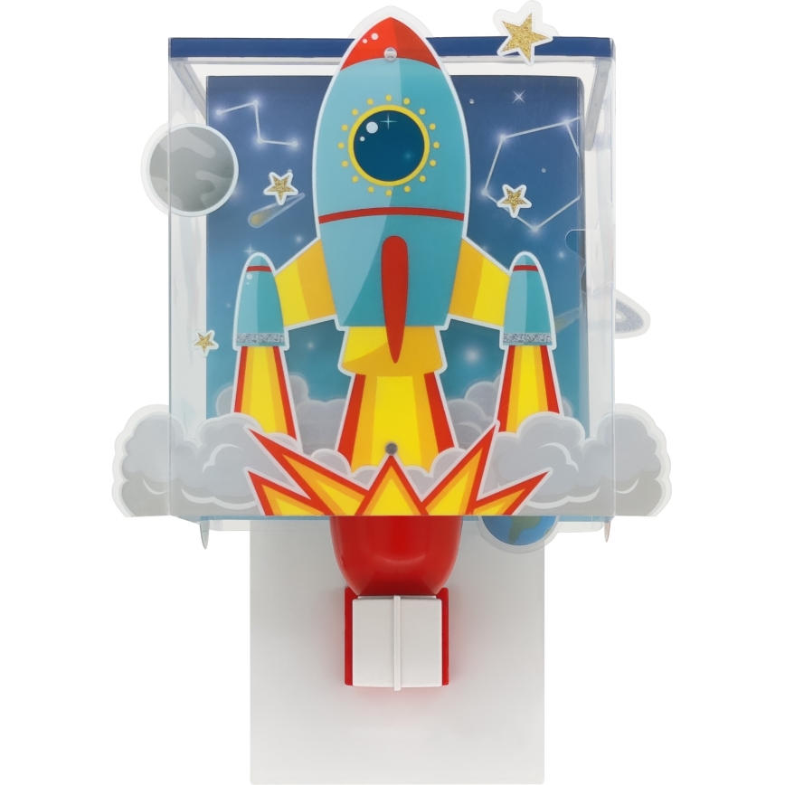 Dalber 63359 - Væglampe til børn ROCKET 1xE27/15W/230V