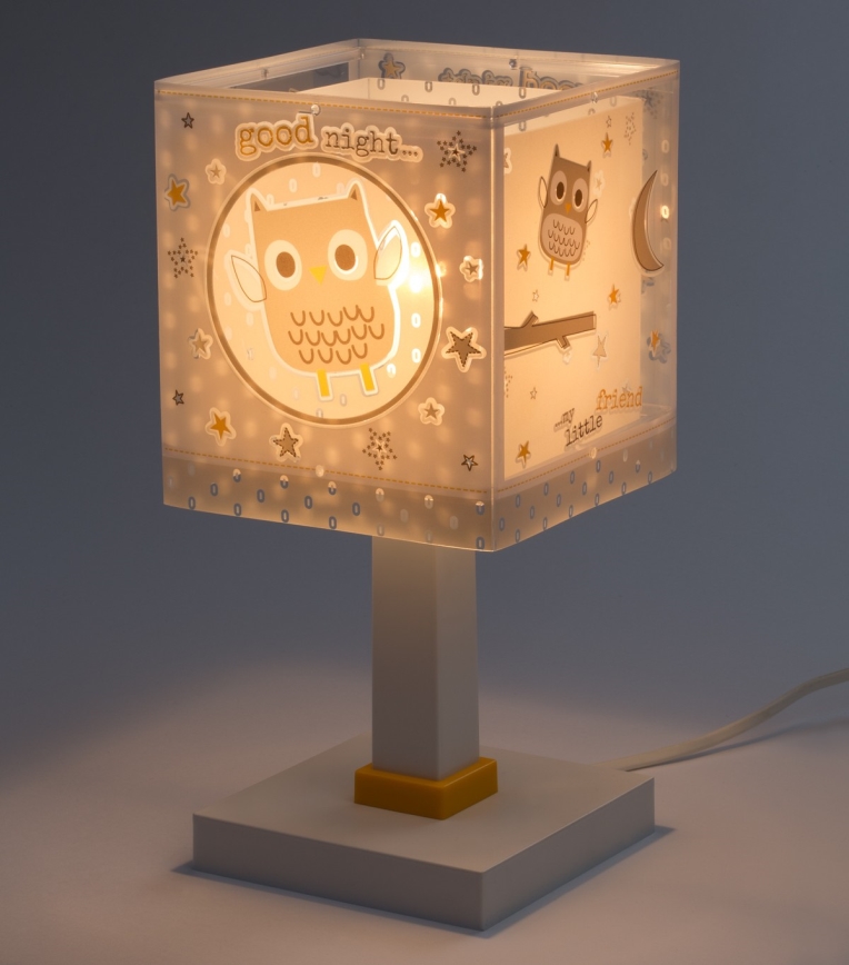 Dalber 63391N - LED natlampe til børn GOOD NIGHT 1xG4/4W/230V, beige