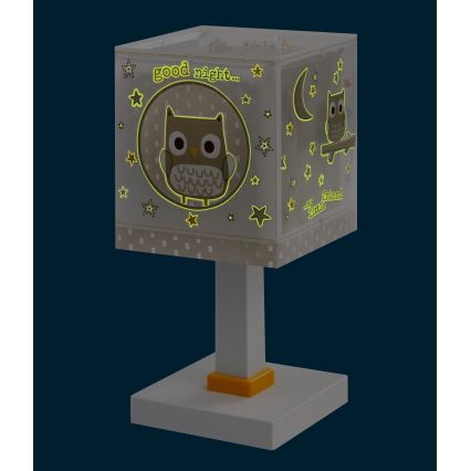 Dalber 63391N - LED natlampe til børn GOOD NIGHT 1xG4/4W/230V, beige