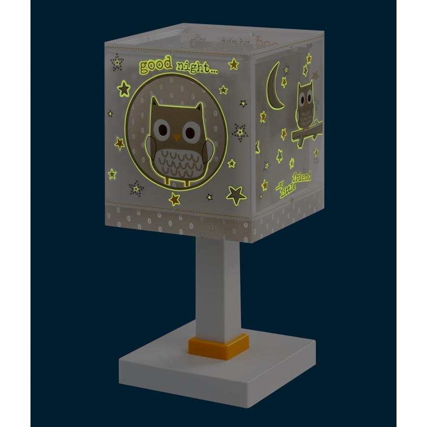 Dalber 63391N - LED natlampe til børn GOOD NIGHT 1xG4/4W/230V, beige