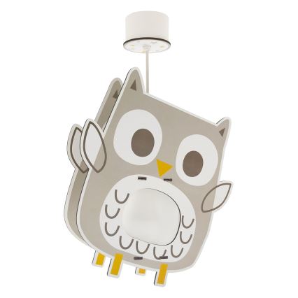 Dalber 63397 - Pendel til børn OWL 1xE27/15W/230V