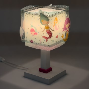 Dalber 63441N - LED børnelampe MERMAIDS 1xG4/4W/230V farverig