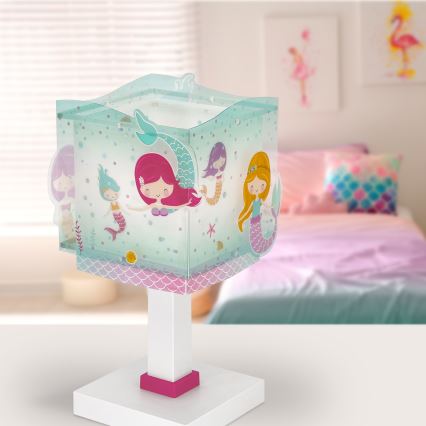 Dalber 63441N - LED børnelampe MERMAIDS 1xG4/4W/230V farverig