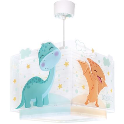 Dalber 63452 - Børnelampe BABY DINOS 1xE27/15W/230V multifarvet