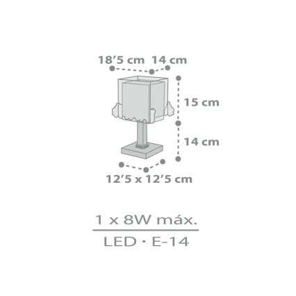 Dalber 63531N - LED-børnelampe TRAIN 1xG4/4W/230V multifarvet