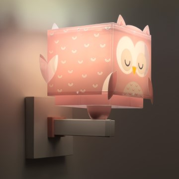 Dalber 64489 - Børnevæglampe LITTLE FRIENDS 1xE27/15W/230V