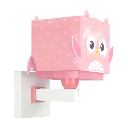 Dalber 64489 - Børnevæglampe LITTLE FRIENDS 1xE27/15W/230V