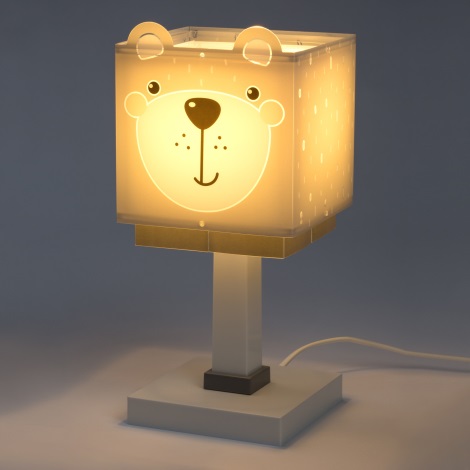 Dalber 64571 - Lampe for børn LITTLE TEDDY 1xE14/40W/230V