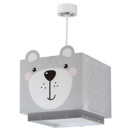 Dalber 64572 - Pendel til børn LITTLE TEDDY 1xE27/60W/230V