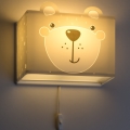 Dalber 64578 - Væglampe for børn LITTLE TEDDY 1xE27/60W/230V