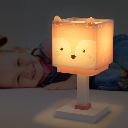 Dalber 64581N - LED-børnelampe LITTLE FOX 1xG4/4W/230V lyserød