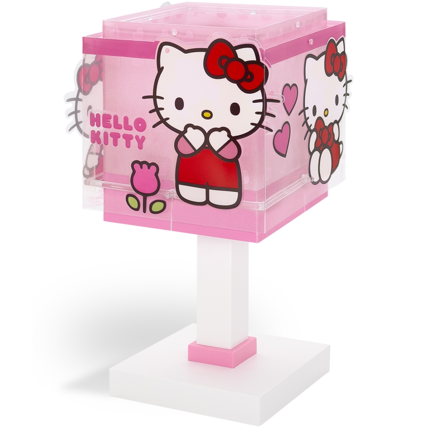 Dalber 73261 - LED børnelampe HELLO KITTY 1xG4/4W/230V lyserød