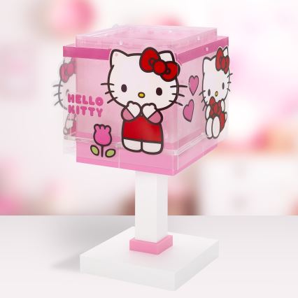 Dalber 73261 - LED børnelampe HELLO KITTY 1xG4/4W/230V lyserød
