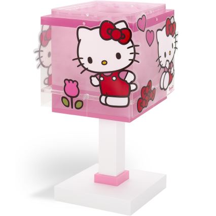 Dalber 73261 - LED børnelampe HELLO KITTY 1xG4/4W/230V lyserød