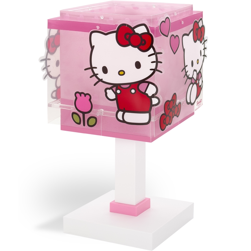 Dalber 73261 - LED børnelampe HELLO KITTY 1xG4/4W/230V lyserød