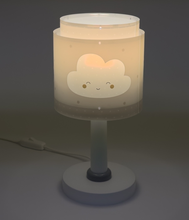 Dalber 76011NE - LED-børnelampe BABY DREAMS 1xG4/4W/230V grå
