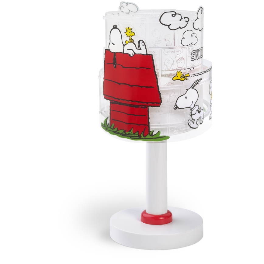 Dalber 76301 - LED børnelampe SNOOPY 1xG4/4W/230V hvid/rød