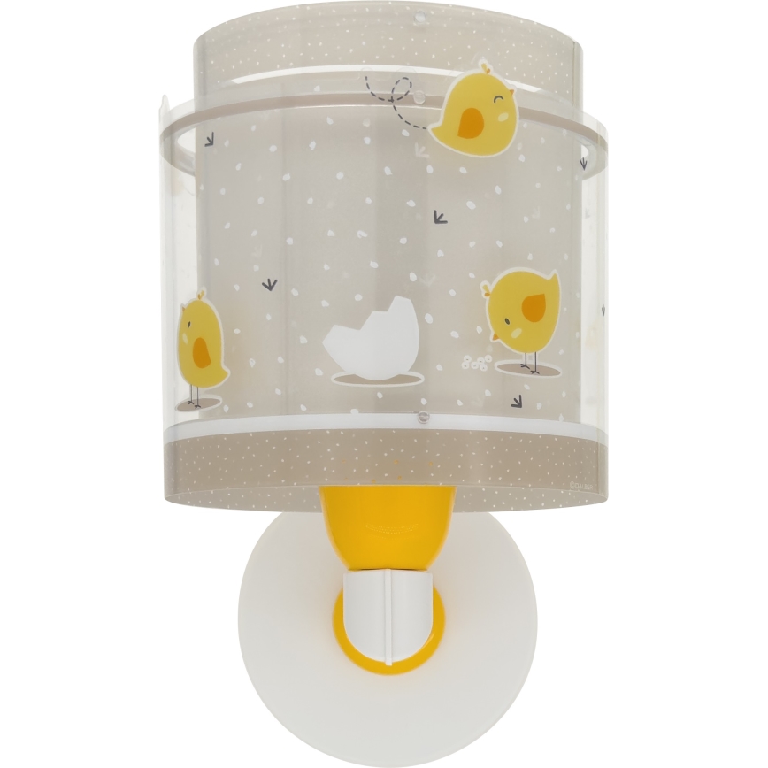 Dalber 76879 - Væglampe til børn BABY CHICK 1xE27/15W/230V