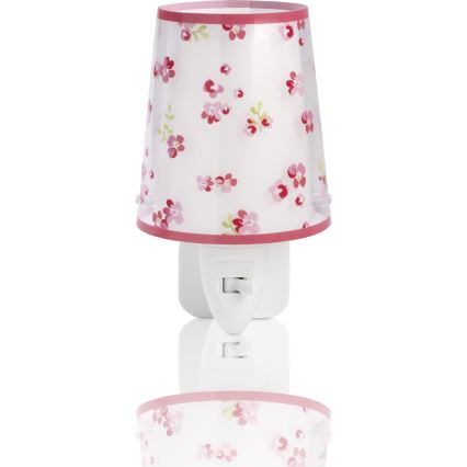 Dalber 81175S - LED Lille lampe til stik DREAM FLOWERS 1xE14/0,3W/230V