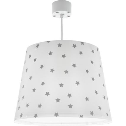 Dalber 82212B - Pendel til børn STAR LIGHT 1xE27/60W/230V hvid