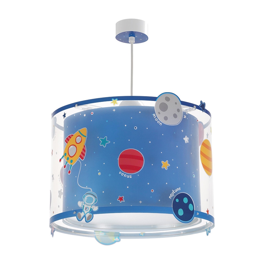 Dalber D-41342 - Pendel til børn PLANETS 1xE27/60W/230V