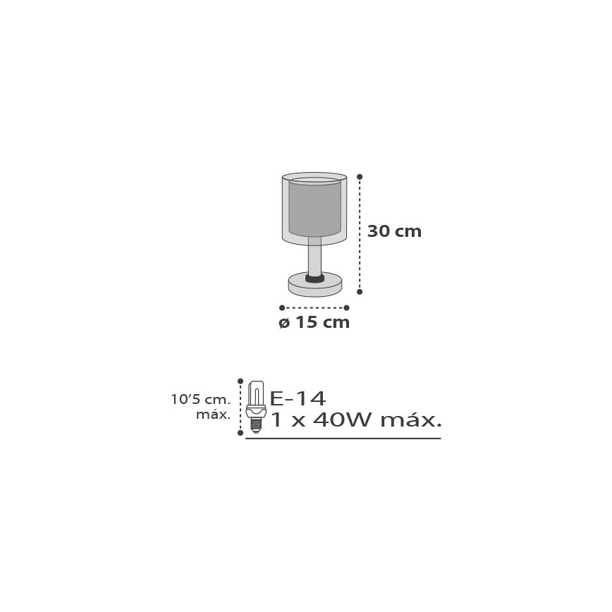Dalber D-41411E - Chidren bordlampe CLOUDS 1xE14/40W/230V