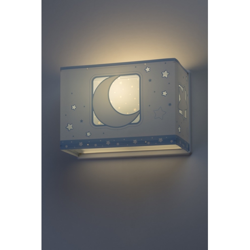 Dalber D-63238T - Væglampe for børn MOONLIGHT 1xE27/60W/230V