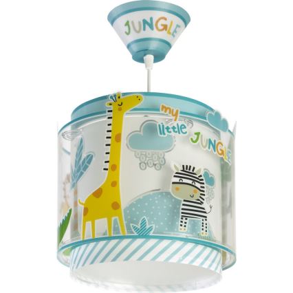 Dalber D-76112 - Lysekrone for børn MY LITTLE JUNGLE 1xE27/15W/230V