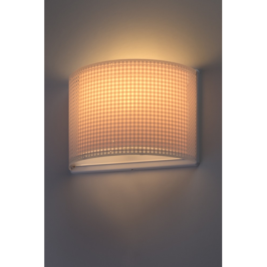 Dalber D-80228S - Væglampe for børn VICHY 1xE27/60W/230V